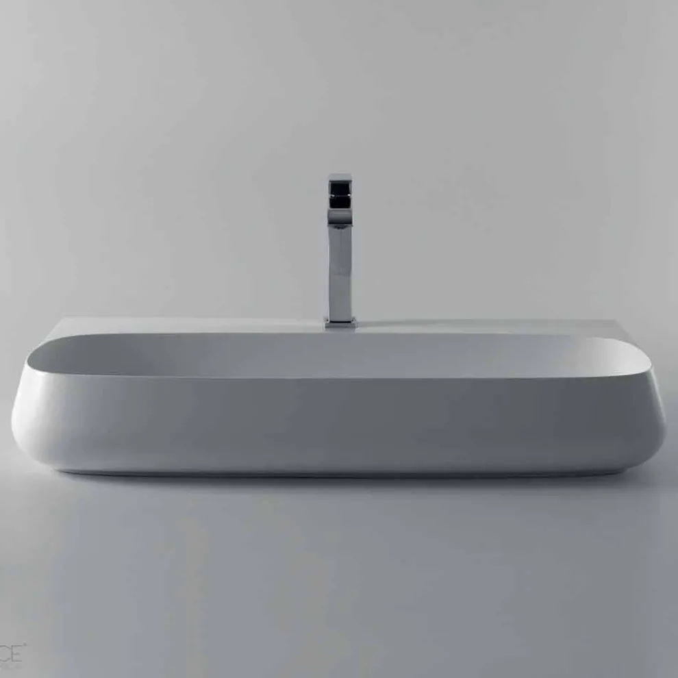 Design Keramik Arbeitsplatte L 90 cm Spüle, hergestellt in Italien, Gais