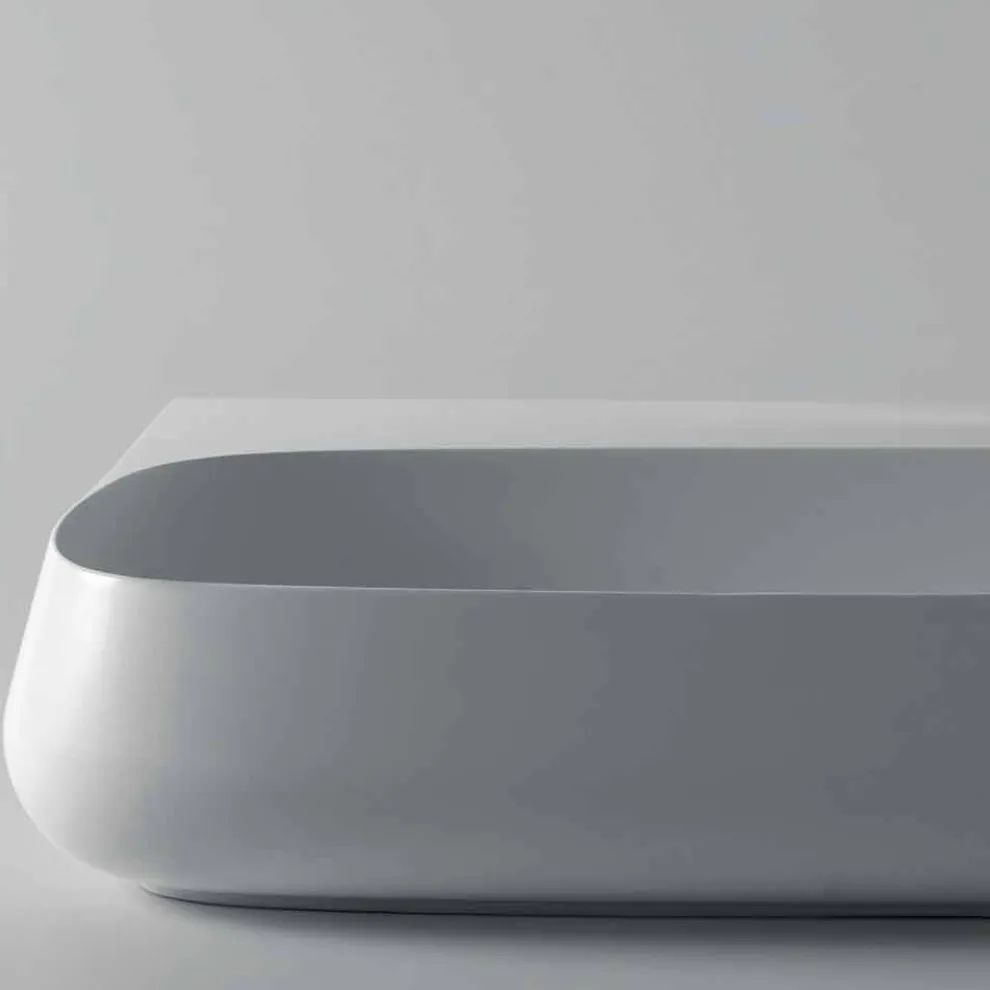 Design Keramik Arbeitsplatte L 90 cm Spüle, hergestellt in Italien, Gais