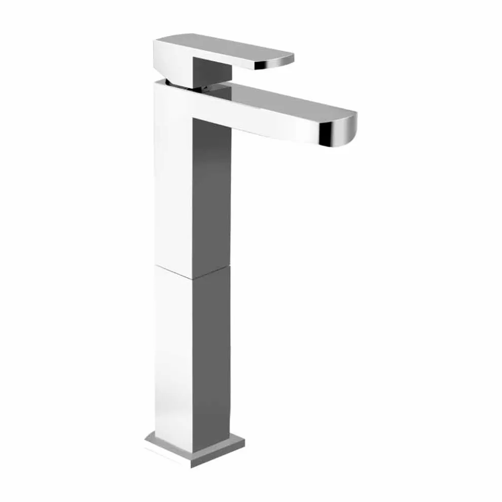 Design Messing Becken Wasserhahn mit 13 cm Verlängerung Made in Italy - Sika