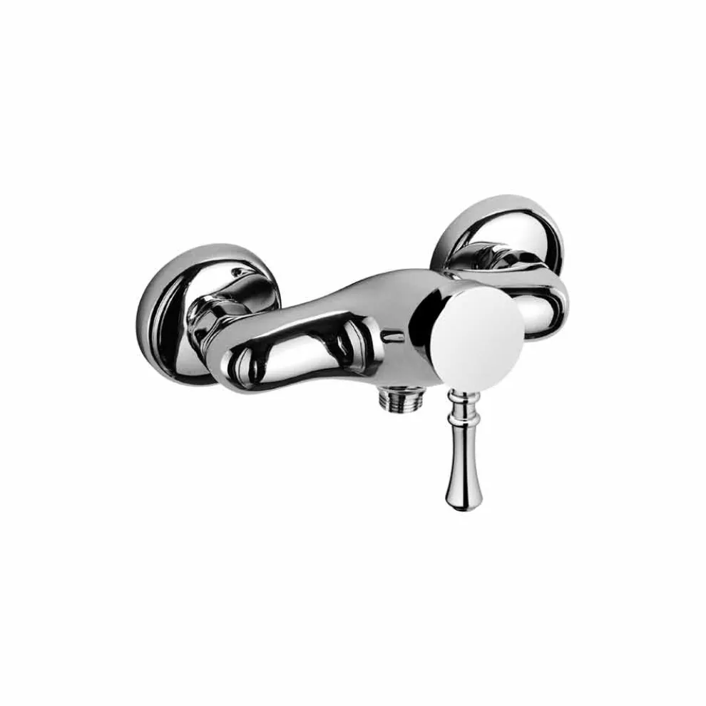 Design Mixer für Außendusche aus Messing Made in Italy - Neno