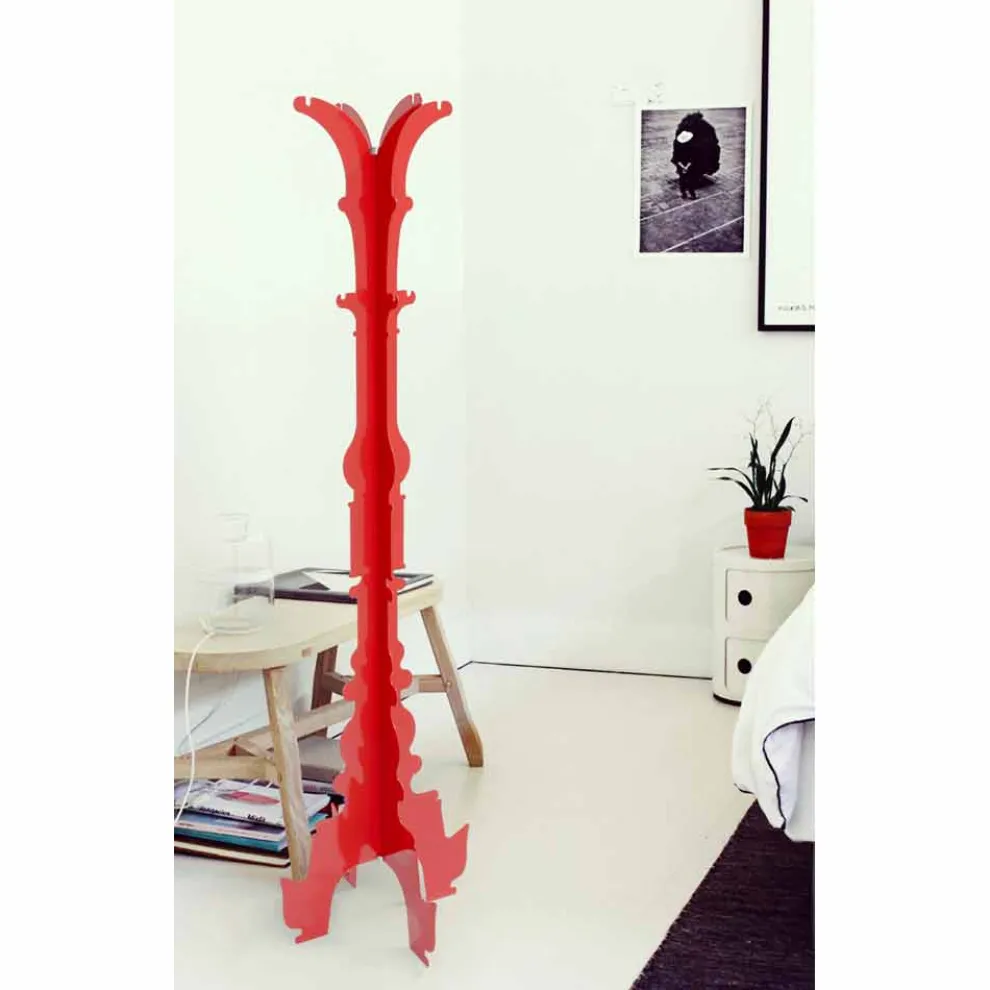 Design moderne Kleiderbügel Barokko Mabele, Made in Italy