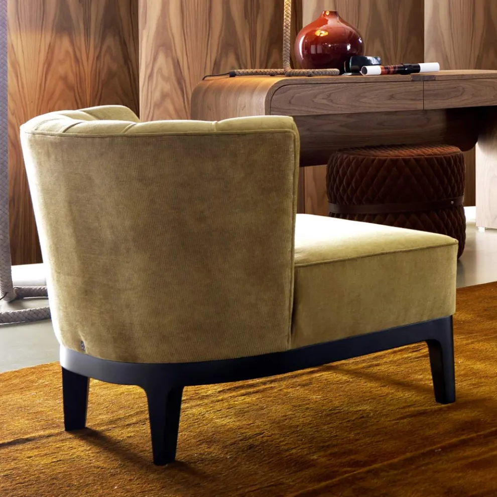 Design Polstersessel aus Stoff Grilli Kipling made in Italy