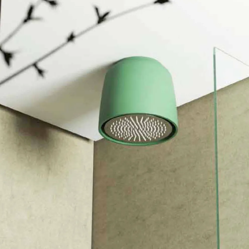 Design Runder Deckenduschkopf in Luxolid made Italy, Ruda