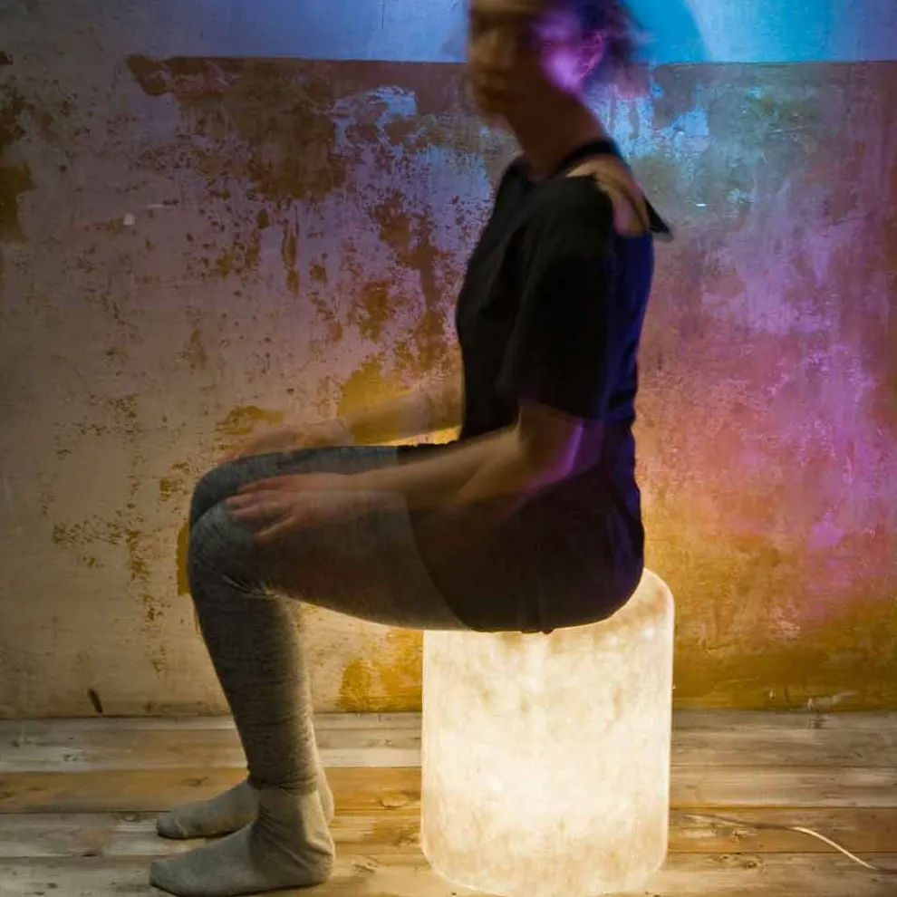 Design Stehleuchte in Nebel In-es.artdesign Bin F Nebula