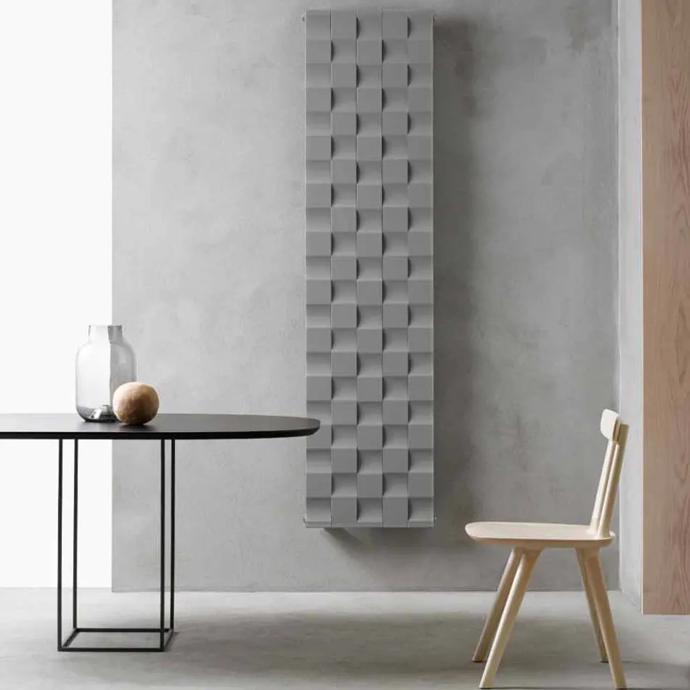 Design Vertikaler elektrischer Wandheizkörper 1000 Watt Made in Italy - Air