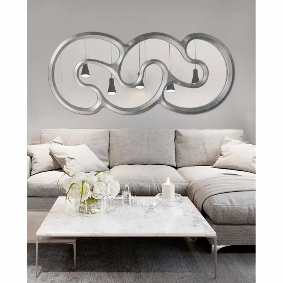 Design Wandspiegel in Italien handgefertigt Teo