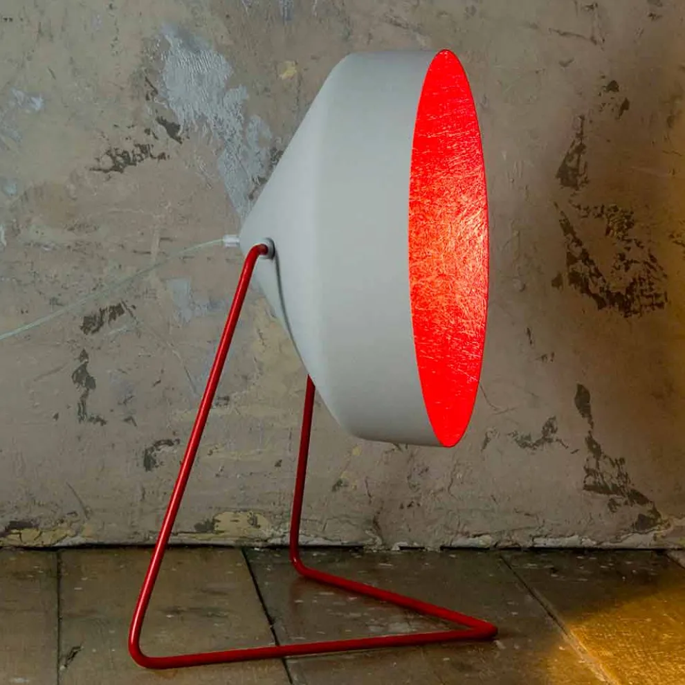 Designer Stehleuchte In-es.artdesign Cyrcus F Beton gemalt