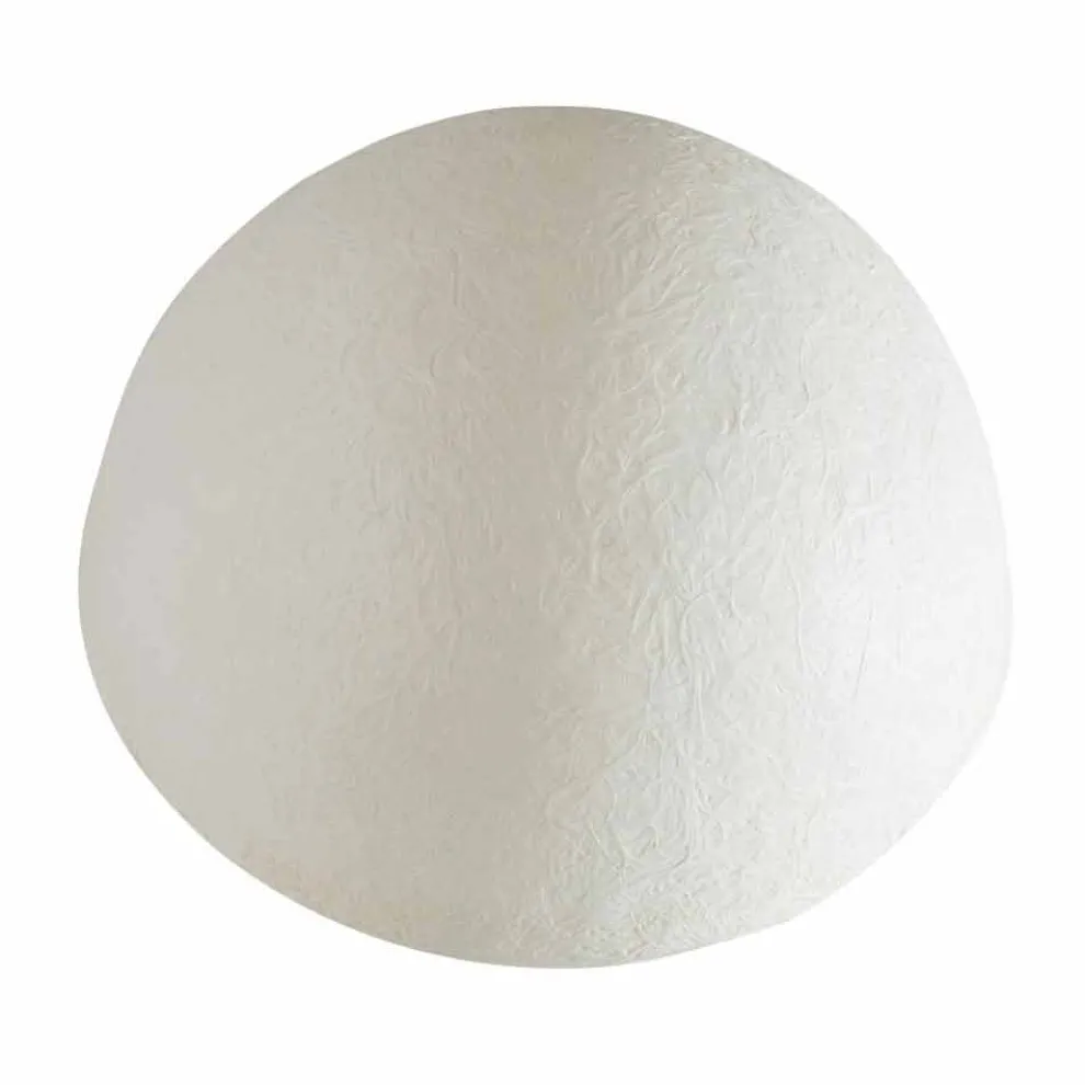 Designer Wandleuchte In-es.artdesign Button aus farbigem Nebulite