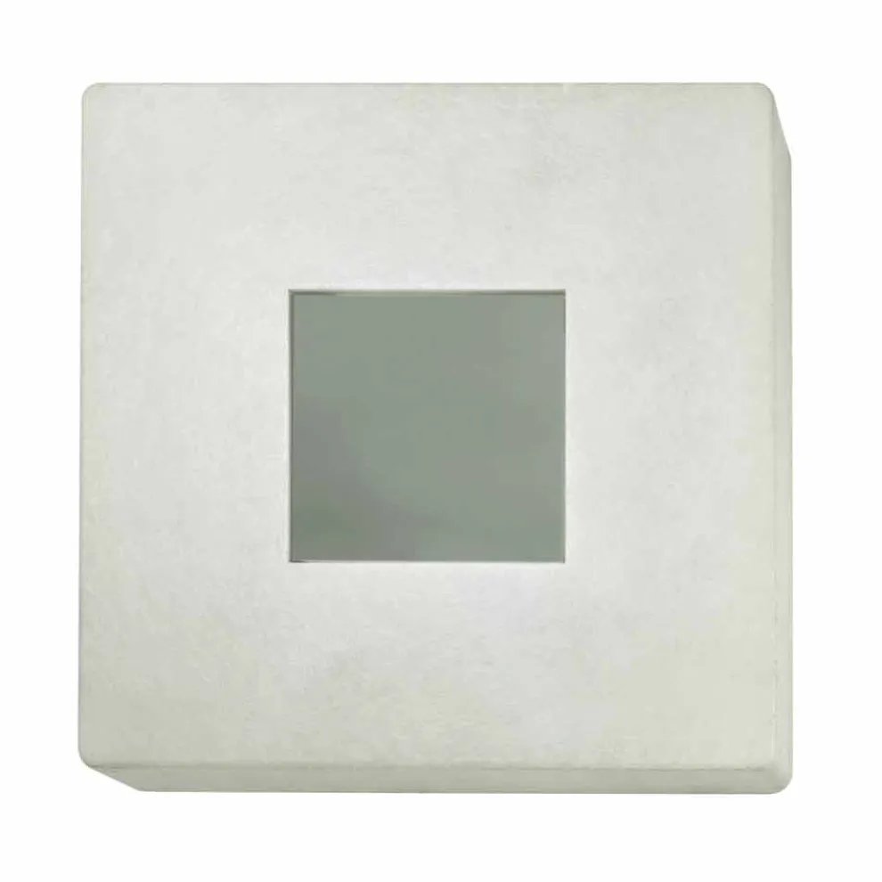 Designer Wandleuchte mit Spiegel In-es.artdesign Ego in Nebulite