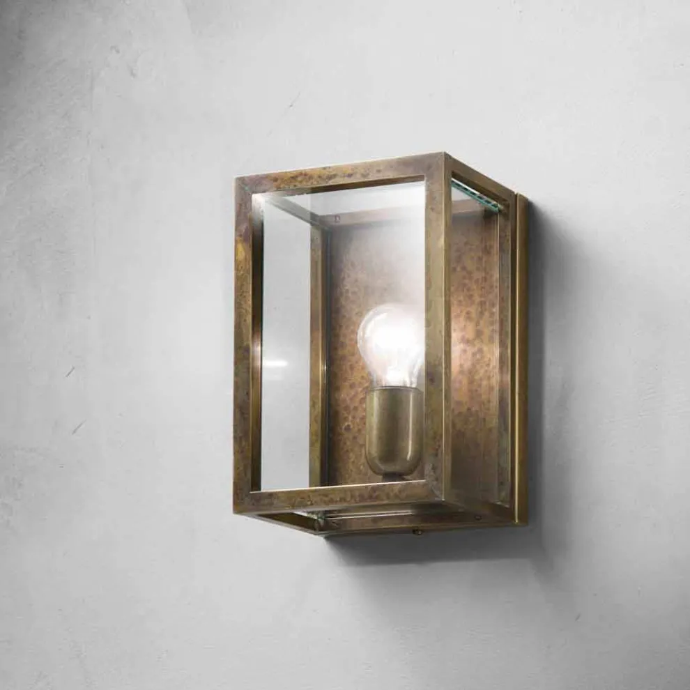 Designer Wandleuchte Quadro von Il Fanale, made in Italy