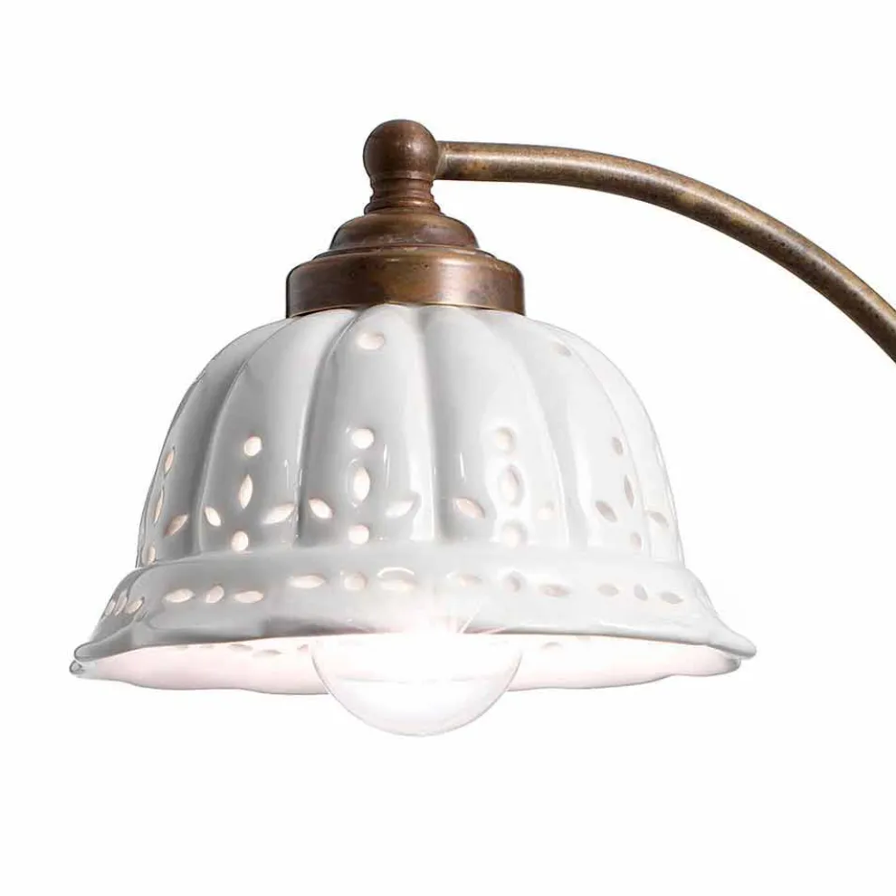 Designer Wandstrahler im Liberty Stil  Anita Il Fanale