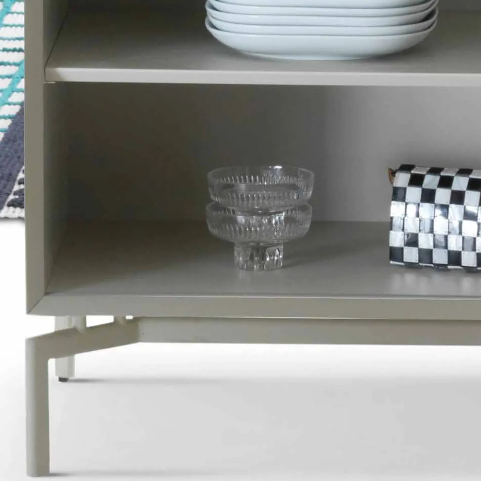 Design-Sideboard aus MDF Mirage, hergestellt in Italien