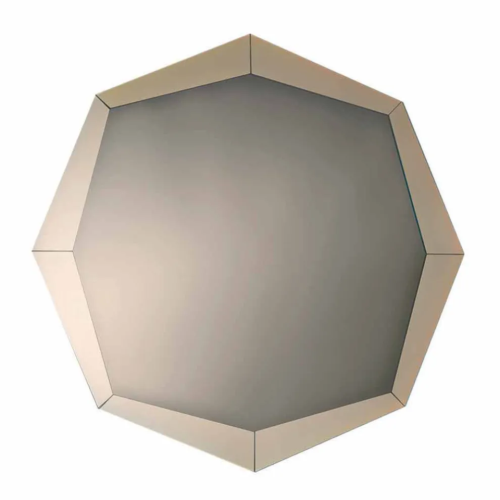 Design-Spiegel mit verspiegeltem Kristall-Finish, hergestellt in Italien – Bolina