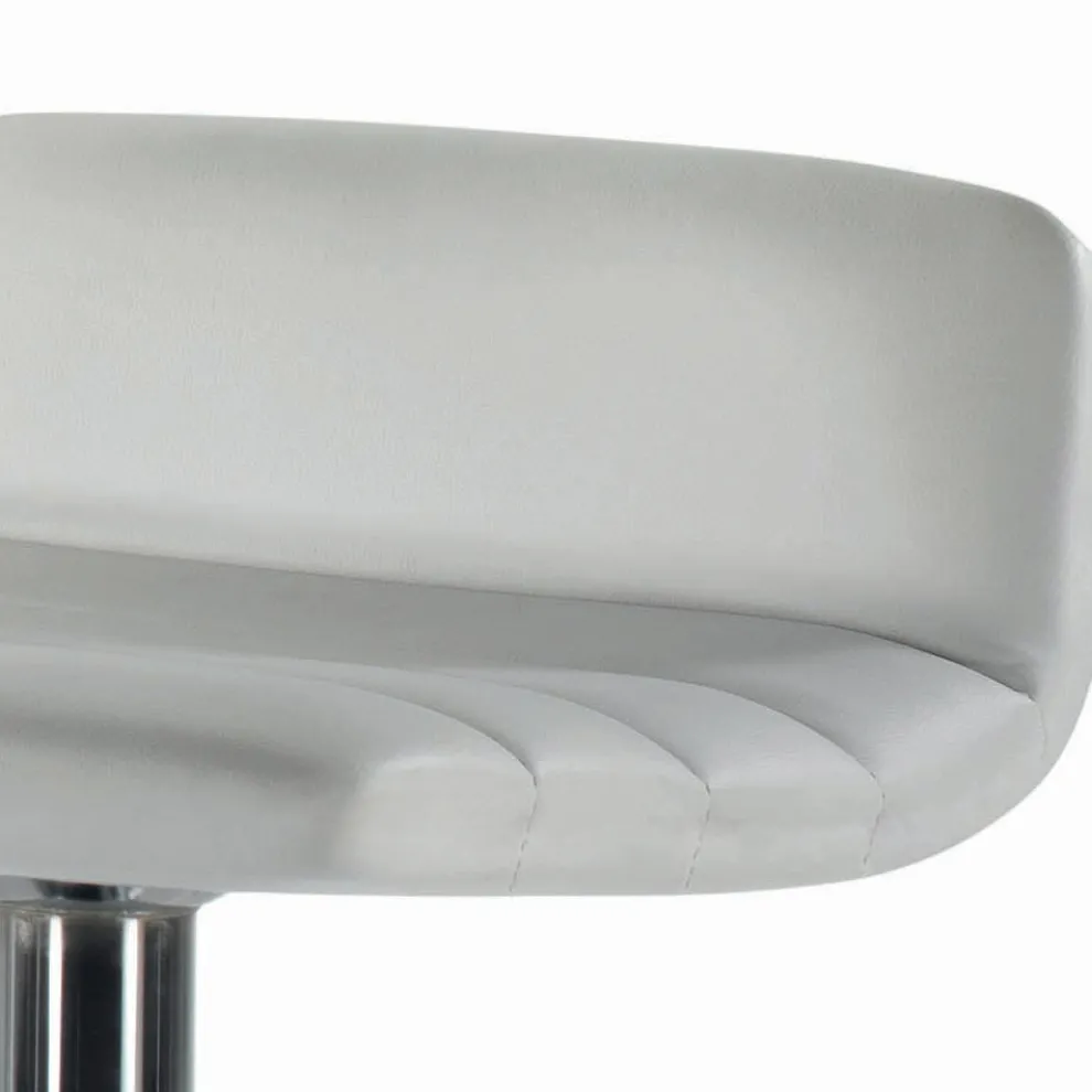 Drehhocker mit Rückenlehne in verschiedenen Größen, hergestellt in Italien – Parma