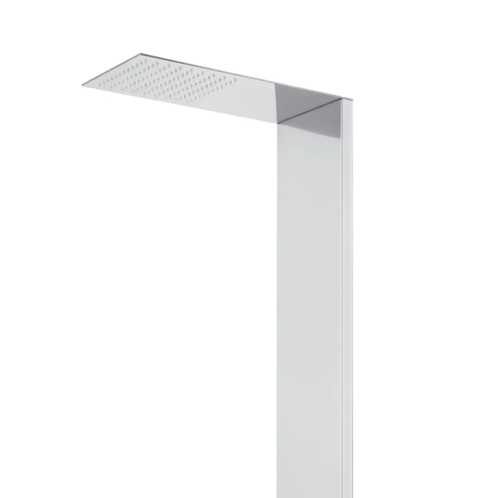 Duschsäule aus Stahl mit Regenduschkopf Made in Italy - Sailor