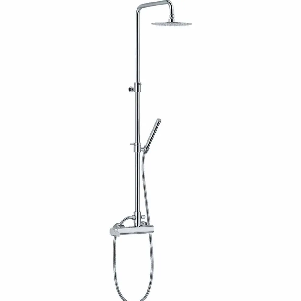 Duschsäule mit Messing-Einhebelmischer Made in Italy - Padula