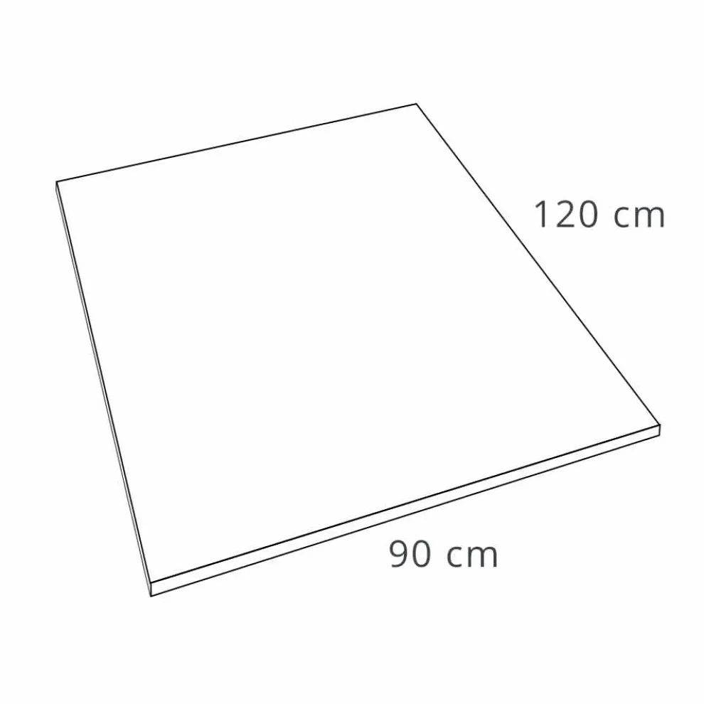 Duschwanne 120x90 Modernes Design in Resin Concrete Effect Finish - Cupio