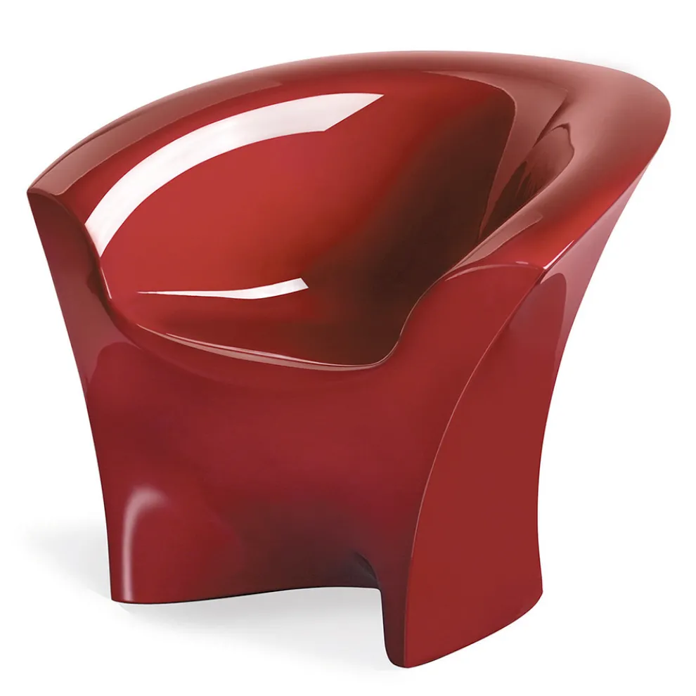 Outdoor Design Sessel aus mattem oder lackiertem Polyethylen Made in Italy - Conda