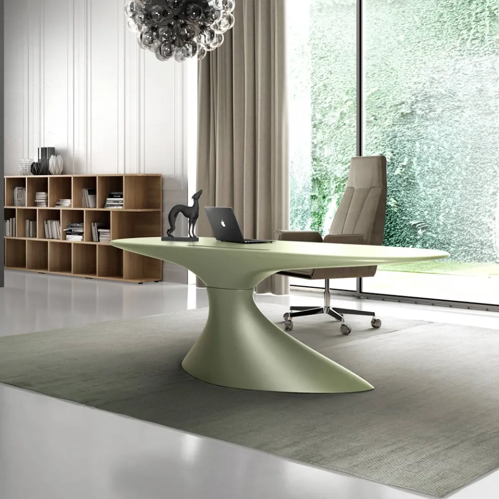 Karim Rashid Schreibtisch aus Harz - Smania