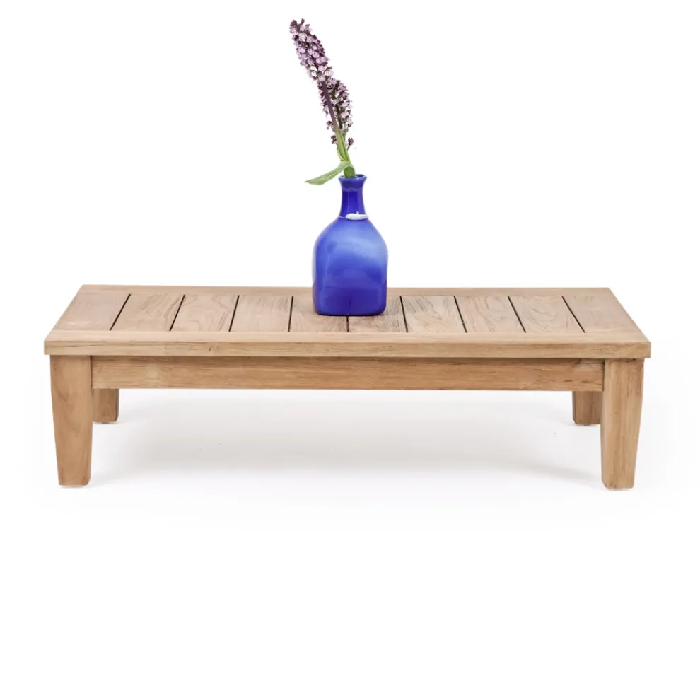 Garten-Couchtisch aus natürlichem Teakholz - Artes