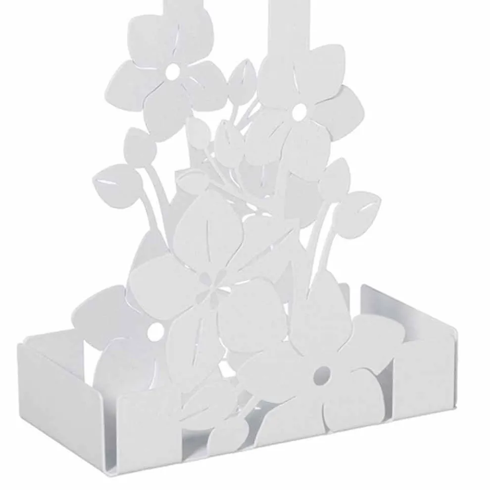 Modernes Design Floral Eisen Cup Holder Korb Made in Italy - Marken