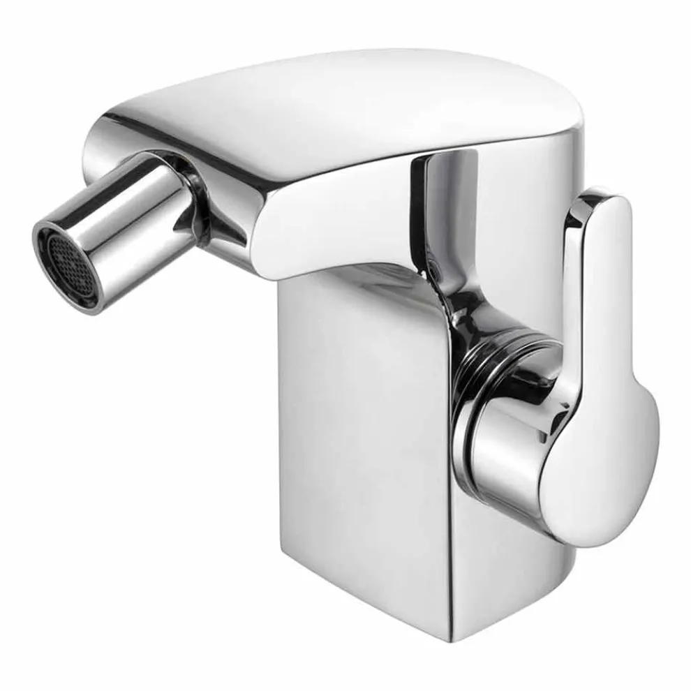 Einhebel-Bidetmischer in Messing-Chrom-Finish, Luxus - Gonzo