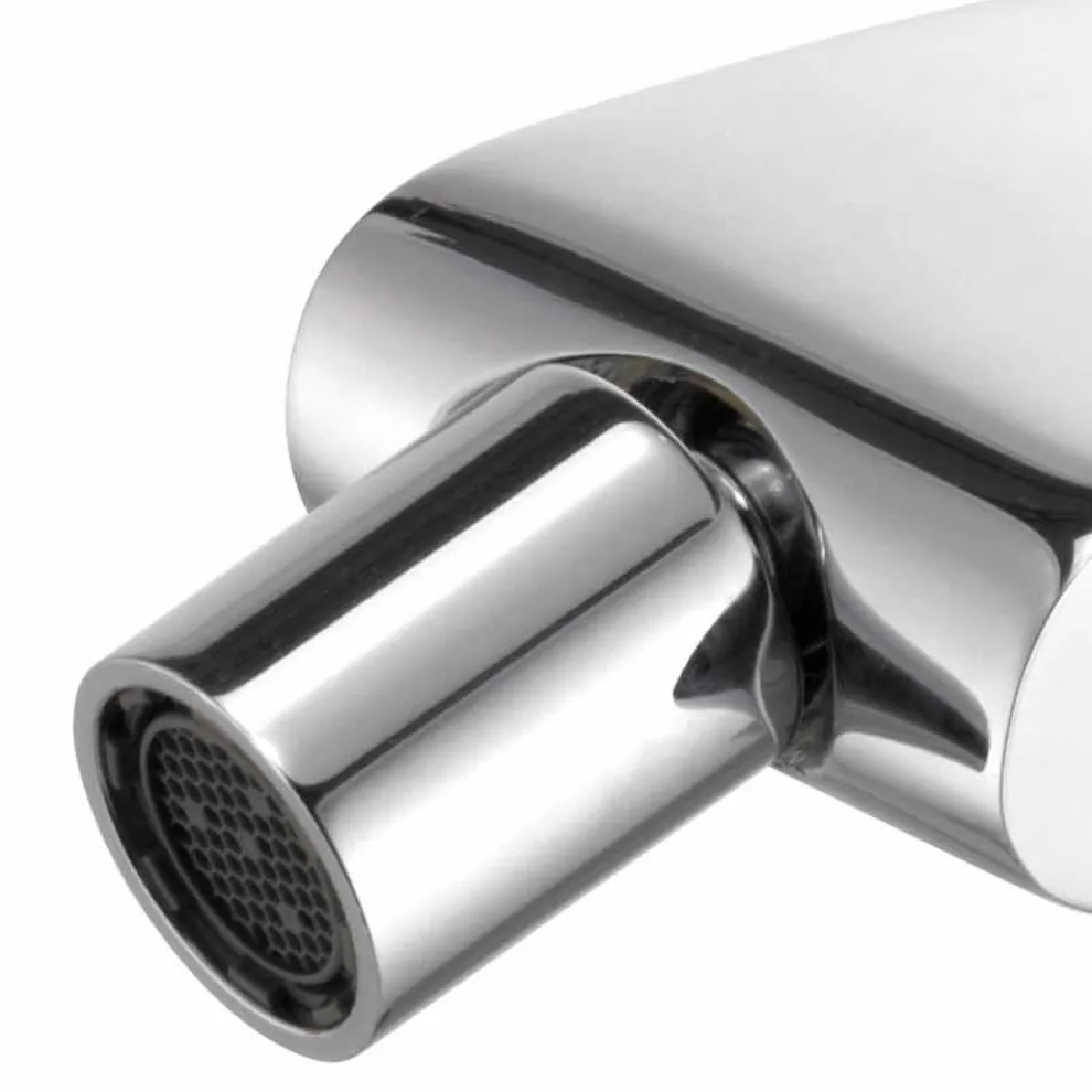 Einhebel-Bidetmischer in Messing-Chrom-Finish, Luxus - Gonzo