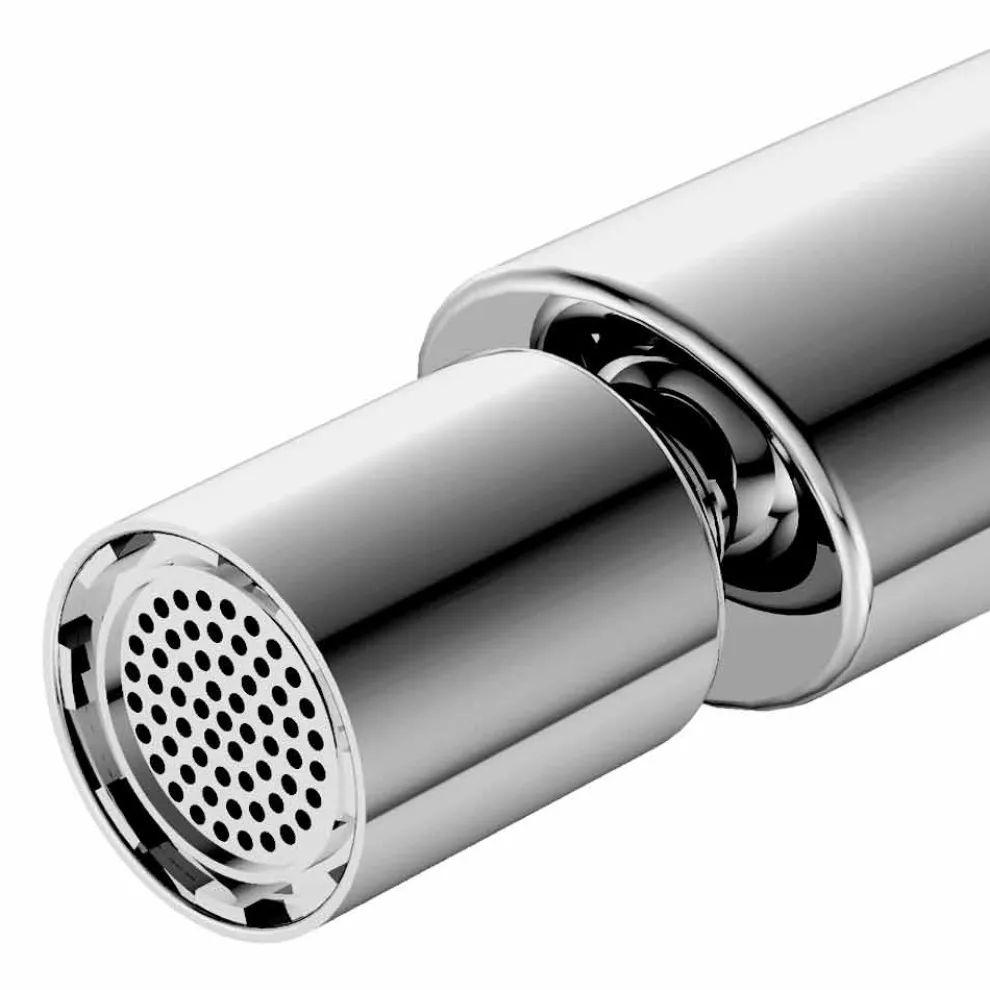 Einhebelmischer mit Bidetablauf aus Messing, Precious - Pinto