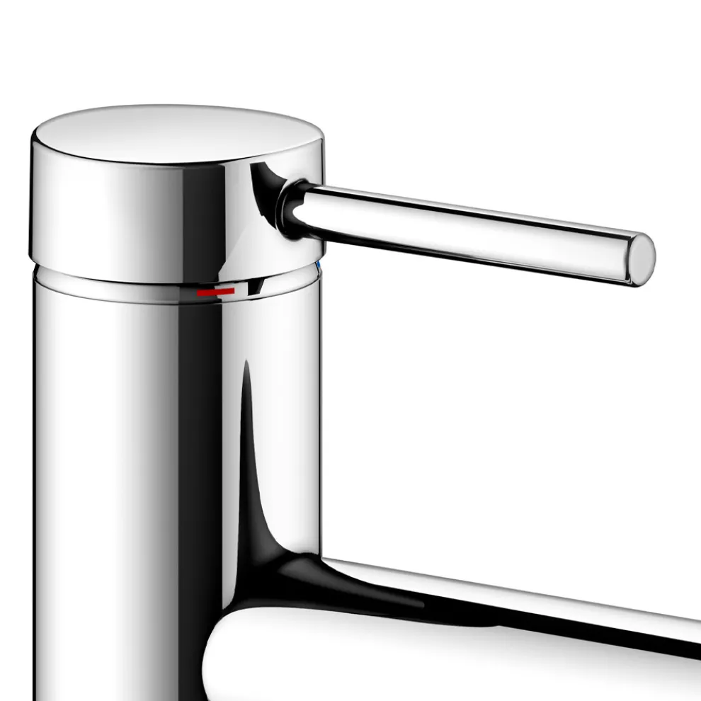 Einhebel-Waschtischmischer ohne Ablaufgarnitur, moderner Stil - antilio