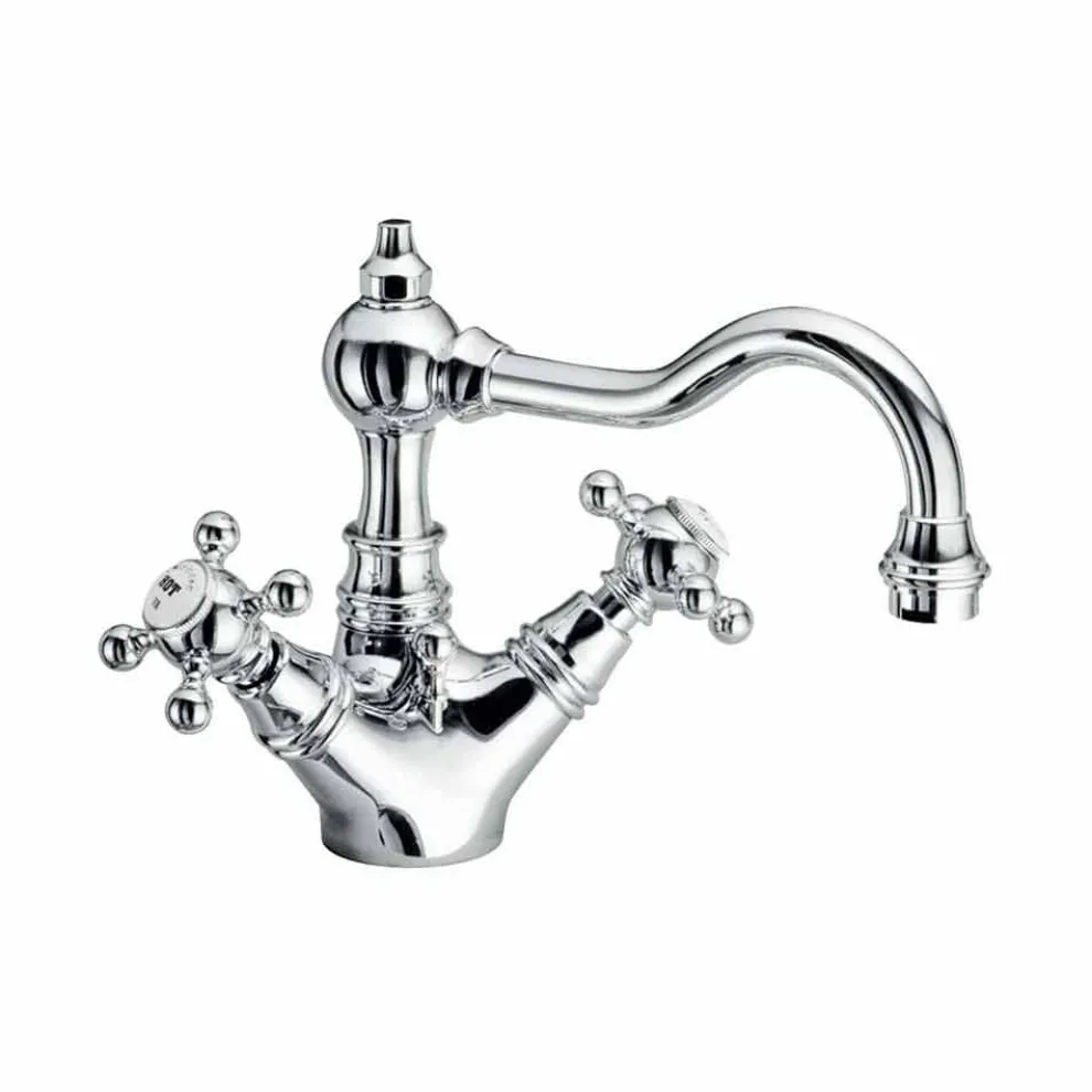 Einloch-Design-Messing-Waschtischmischer Made in Italy - Binsu