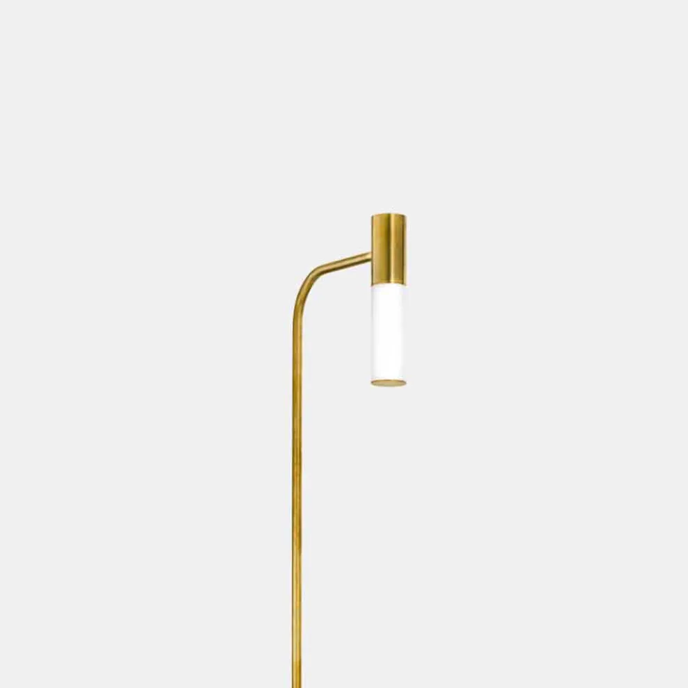 Elegante Design Stehlampe aus Messing und Glas Made in Italy - Etoile von Il Fanale