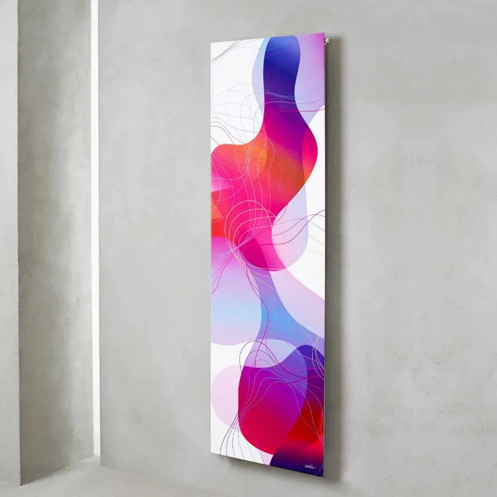 Elektrische Wandstrahlplatte aus Stahl mit 1000 Watt - Kelvin-Dekoration