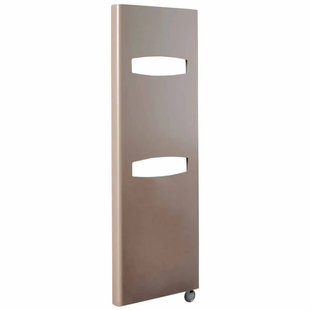 Elektrischer Design-Heizkörper für Badezimmer aus Stahl 6 Maßnahmen 1000 Watt - Maske