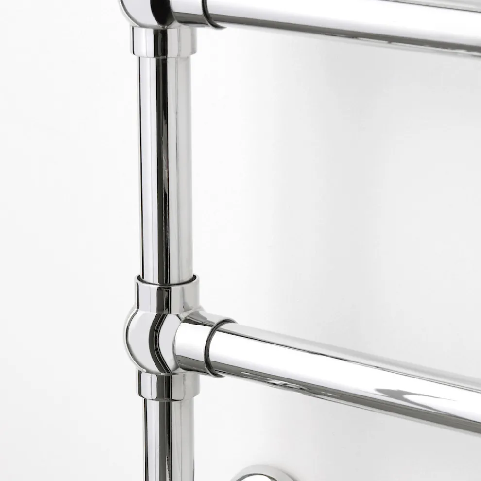 Elektrischer Handtuchwärmer für Badezimmer aus Messing Made in Italy - Amira