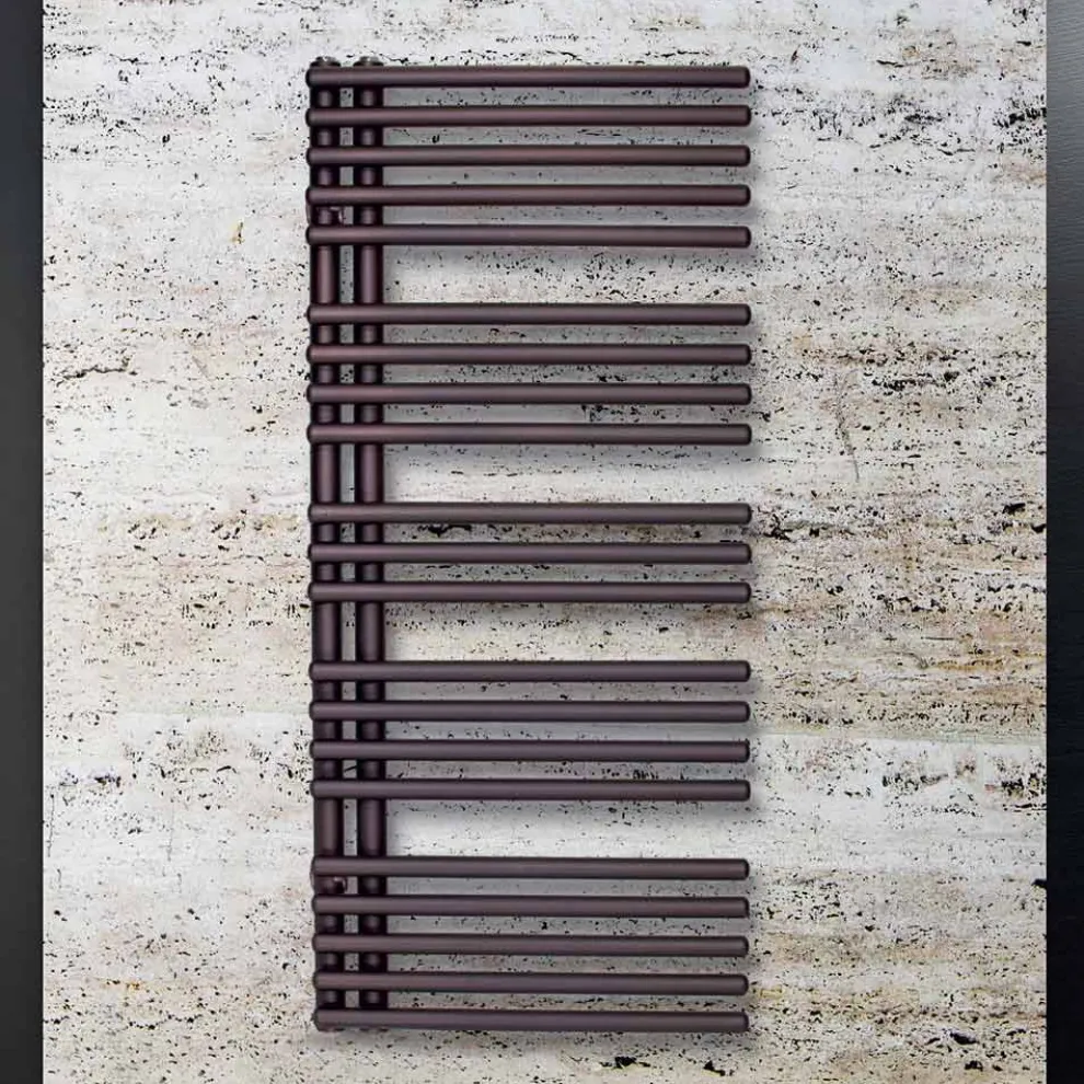 Elektrischer Handtuchwärmer aus Kohlenstoffstahl, hergestellt in Italien – Sauerkirschen