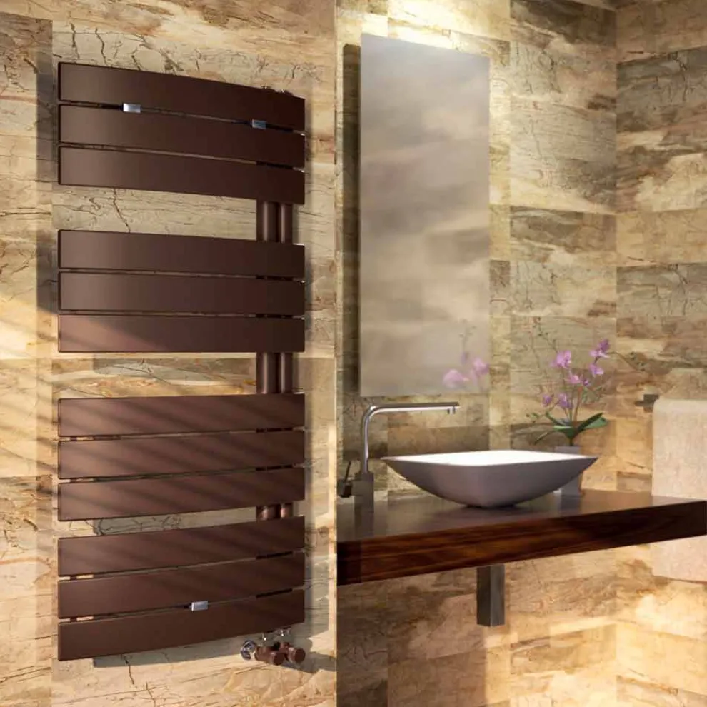 Elektrischer Handtuchwärmer farbig in modernem Design Sail Scirocco H