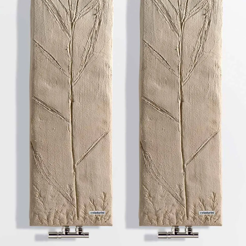 Elektrischer Heizkörper aus italienischem Marmorpulver Leistung 350 Watt - Naturae