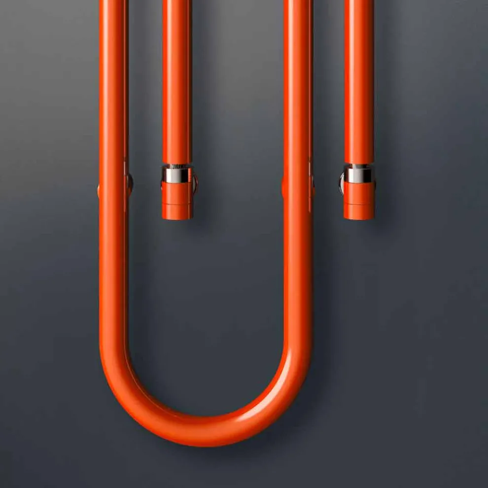 Elektroheizkörper im Büroklammer Design Graffe von Scirocco H