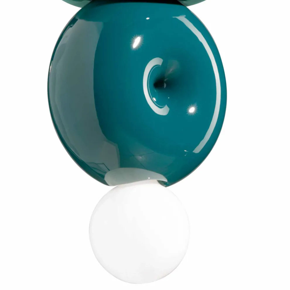 3-Elemente-Lampe aus Keramik in verschiedenen Formen, hergestellt in Italien – Bumbum