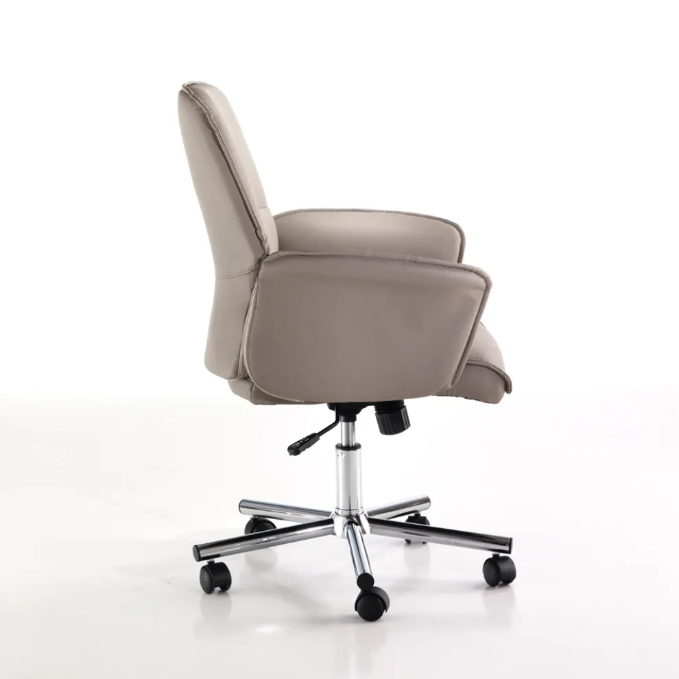 Bürostuhl mit Armlehnen und verstellbarer Höhe – Bismuth