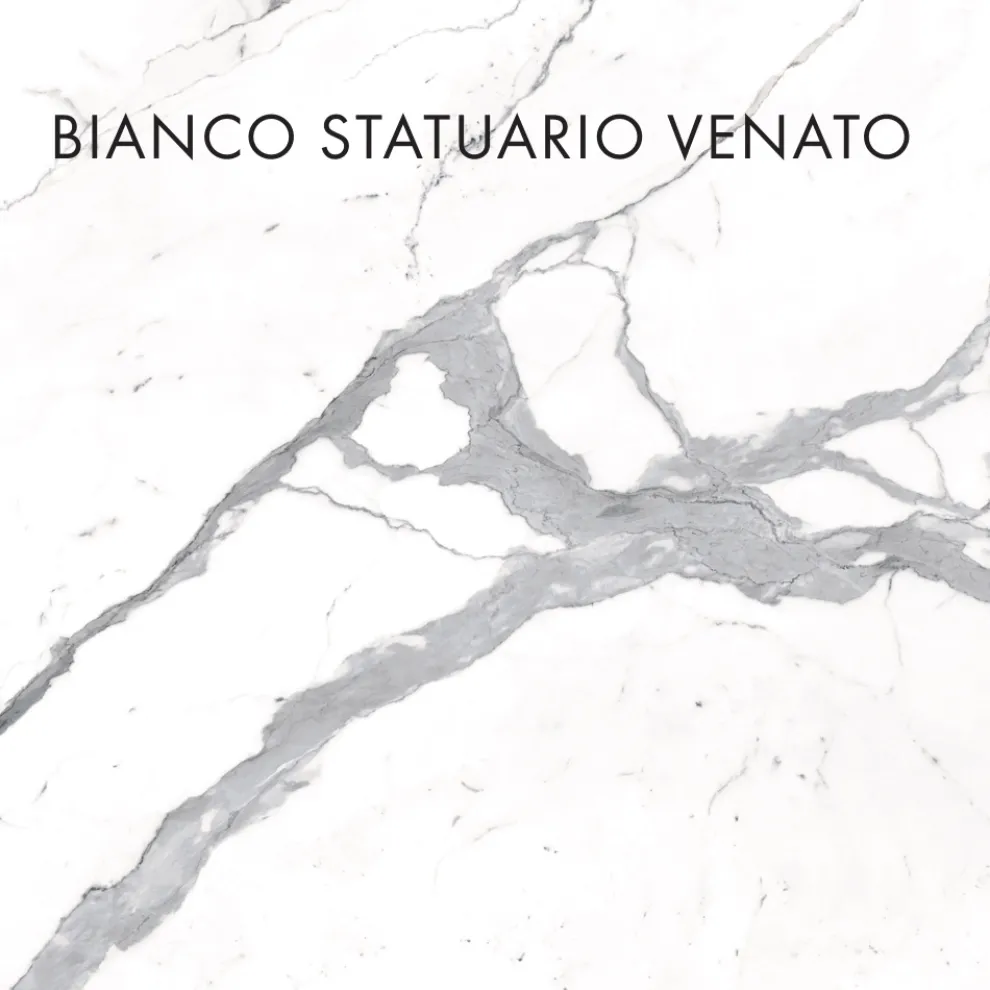 Esstisch aus Feinsteinzeug und Metall Made in Italy - Emilio