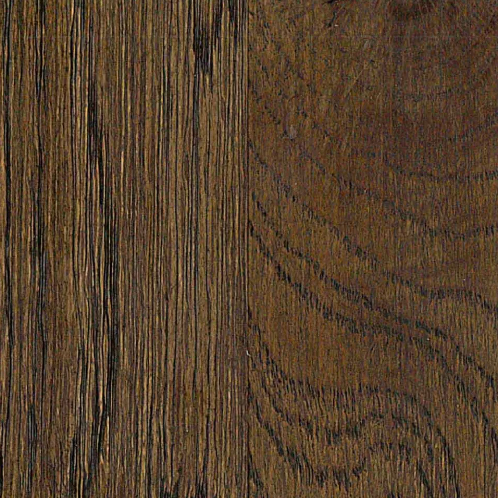 Esstisch aus geknoteter Eiche und hochwertigem Glas Made in Italy - Sibillo