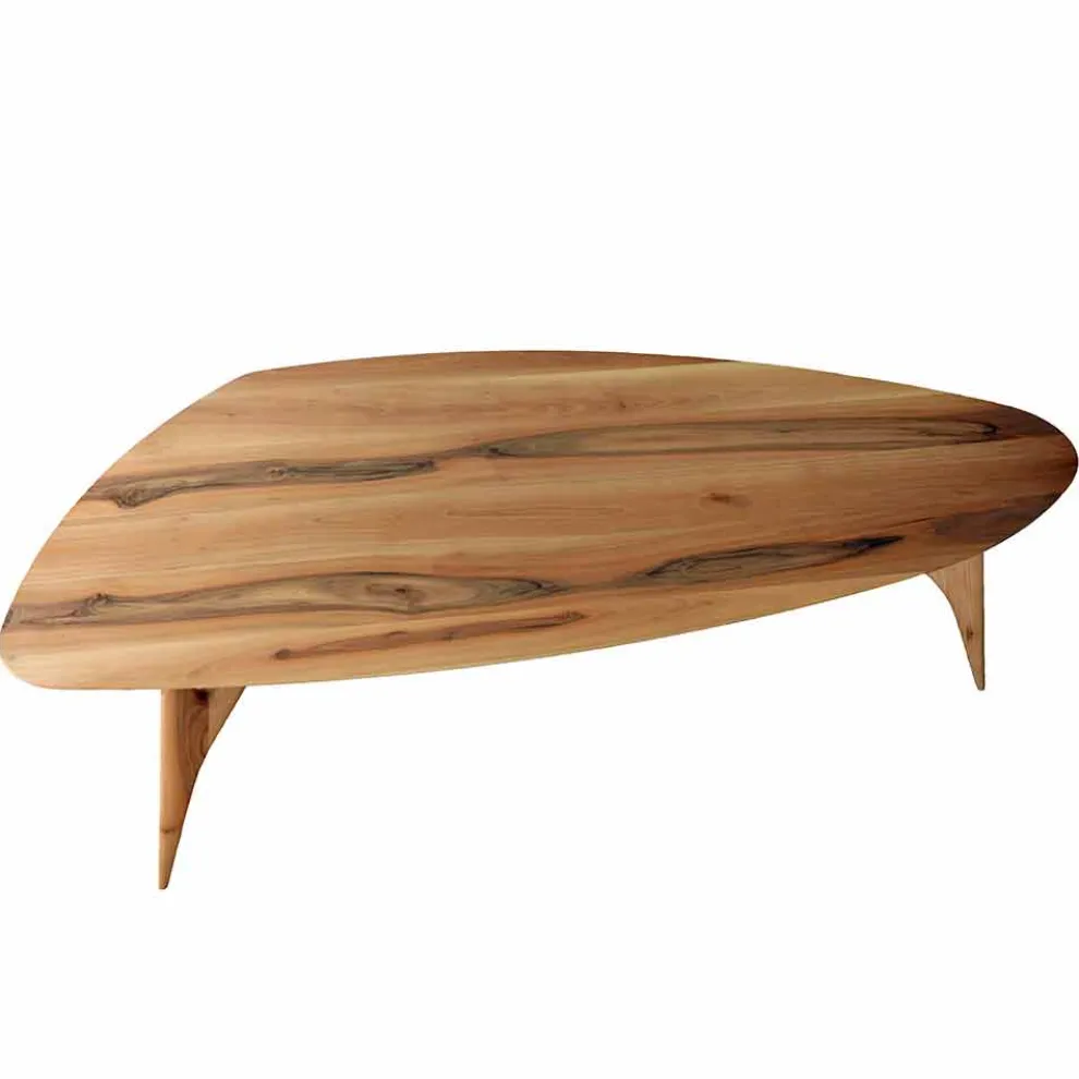 Esstisch, handgefertigt, aus massivem Walnussholz Made in Italy - Nocino