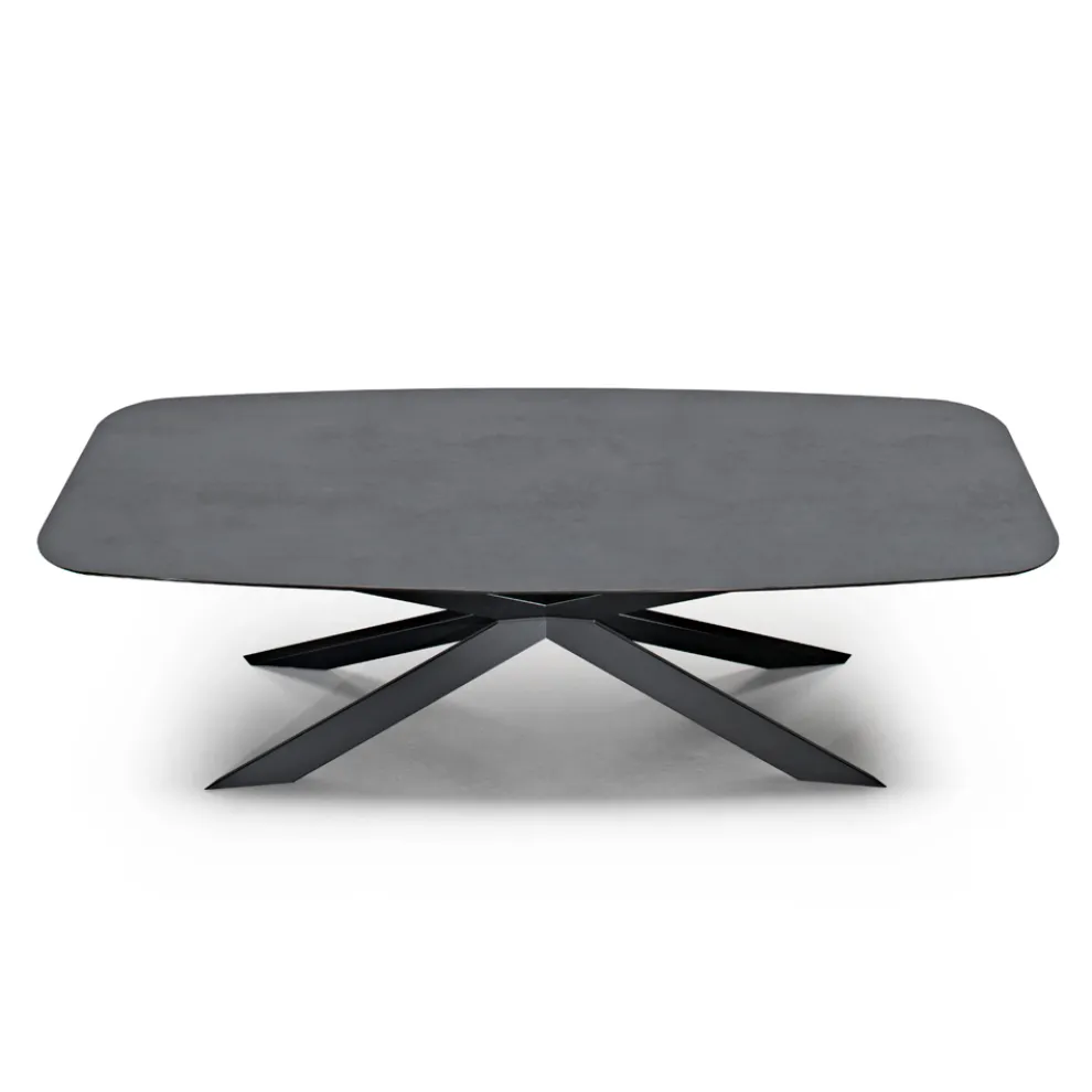 Esstisch mit Fassplatte aus HPL-Laminat, hergestellt in Italien – Grotta