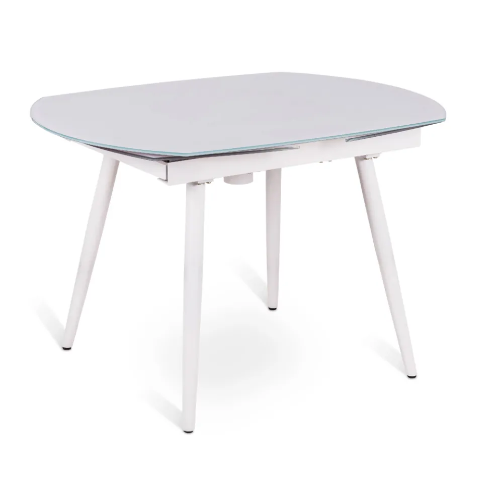 Esstisch verlängerbar mit Glas Tischplatte Japan New