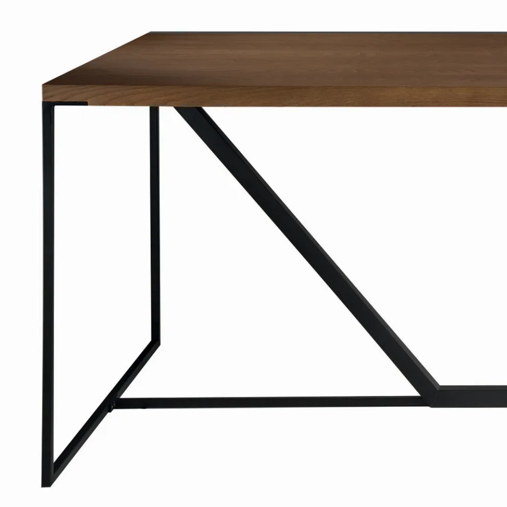 Esstischplatte aus massiver Tischlerplatte Made in Italy - Adelio