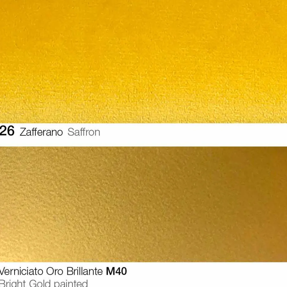 Esszimmerstuhl aus Stoff mit goldenen Beinen Made in Italy - Marchesi