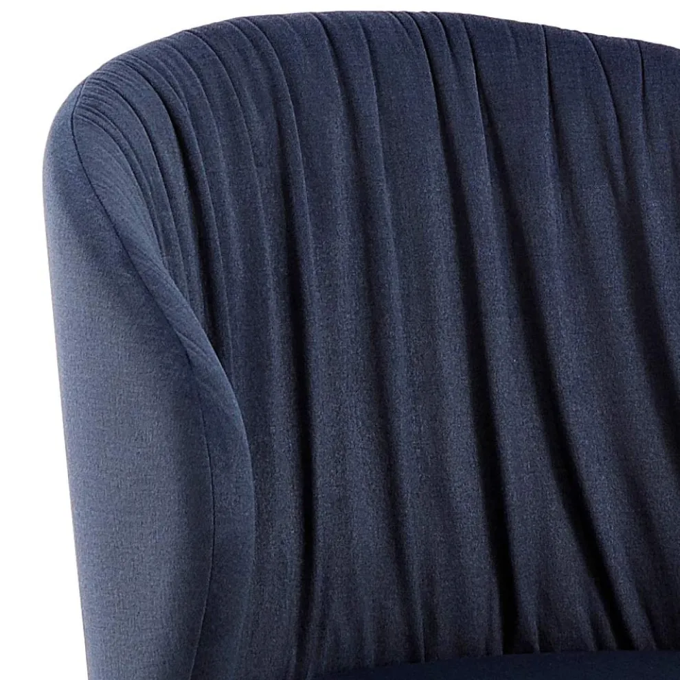 Esszimmerstuhl aus elegantem Stoff mit modernem Design – Reginaldo