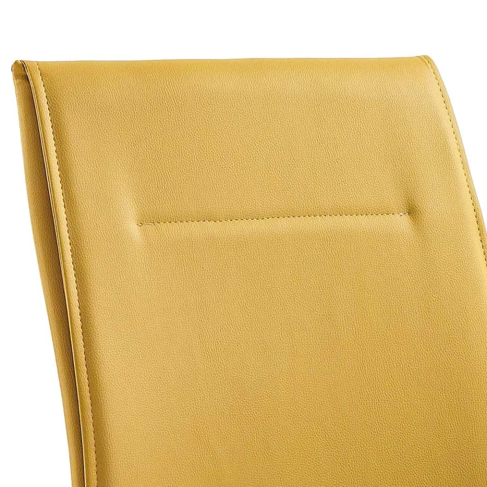 Esszimmerstuhl aus Kunstleder, modernes, elegantes Design – Granger