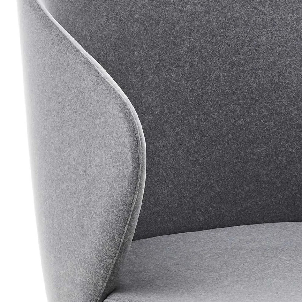 Esszimmerstuhl mit Metallstruktur und Samtsitz Made in Italy - Rodino